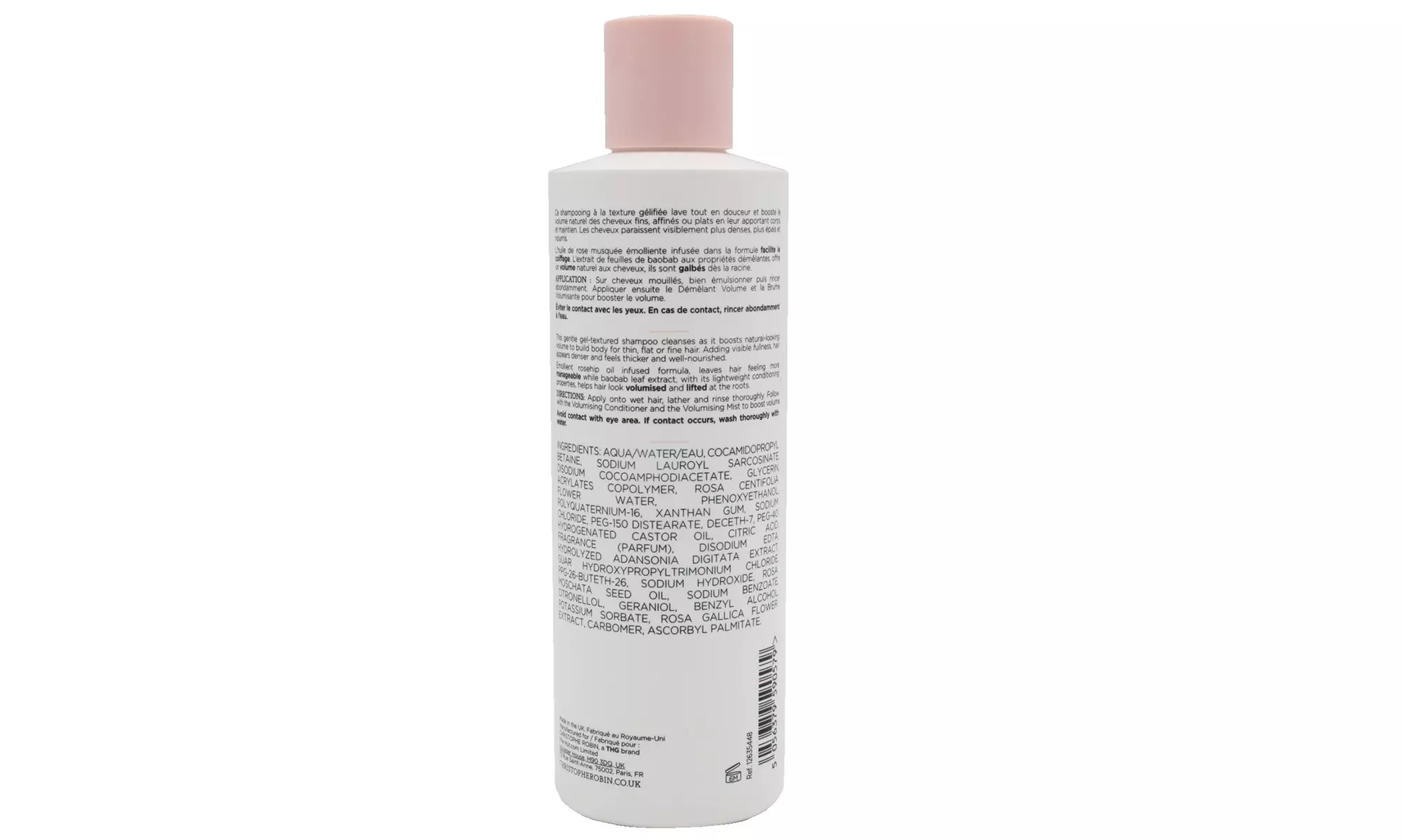 Christophe Robin Delicate Volumising Shampoo 8.4oz & Conditioner 6.7oz Duo