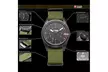 Shark Sport Watch Mens Nylon Band Quartz Wristwatch, Green SAW039 - Second Medium