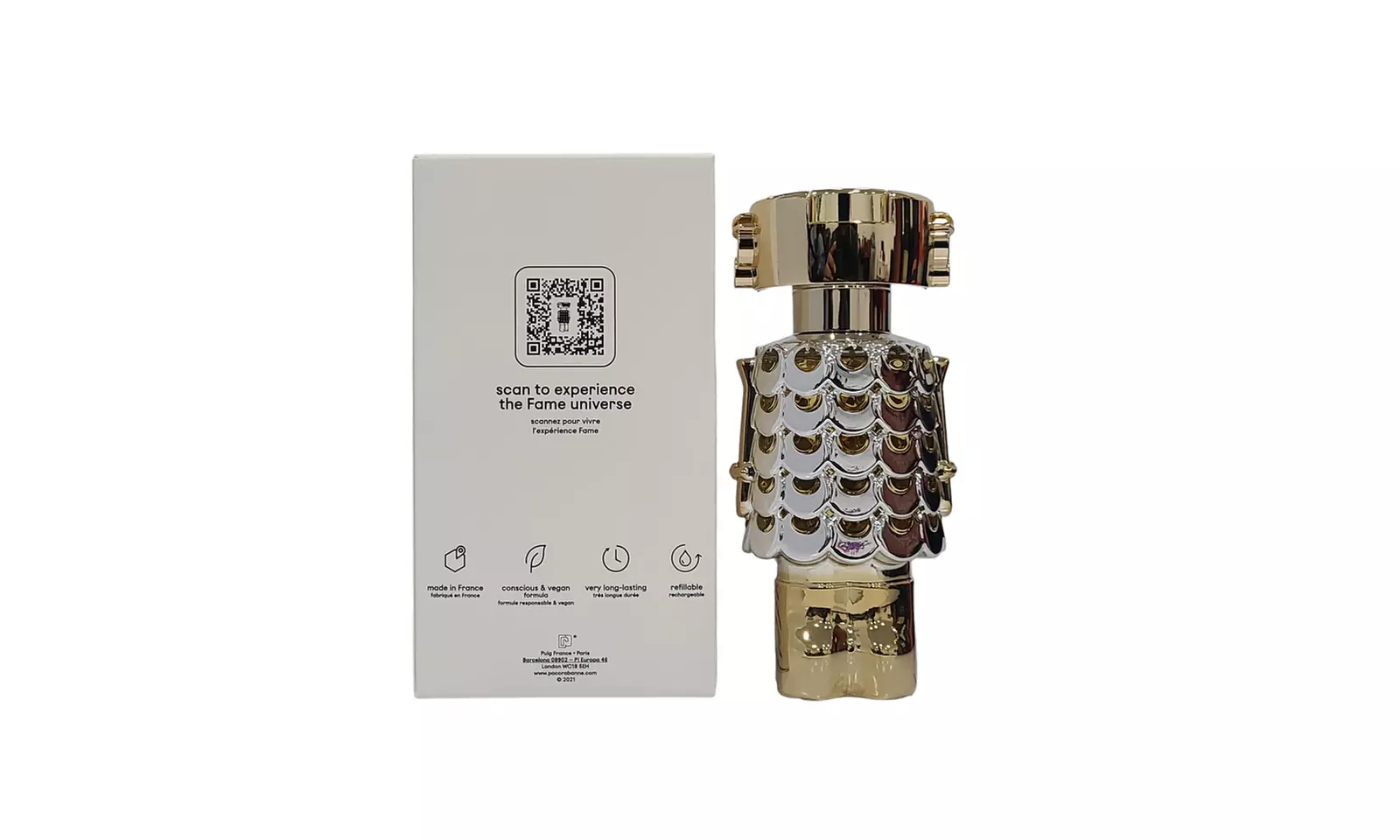 Paco Rabanne Fame 2.7 oz /80 ml Eau De Perfume For Her - Second Medium