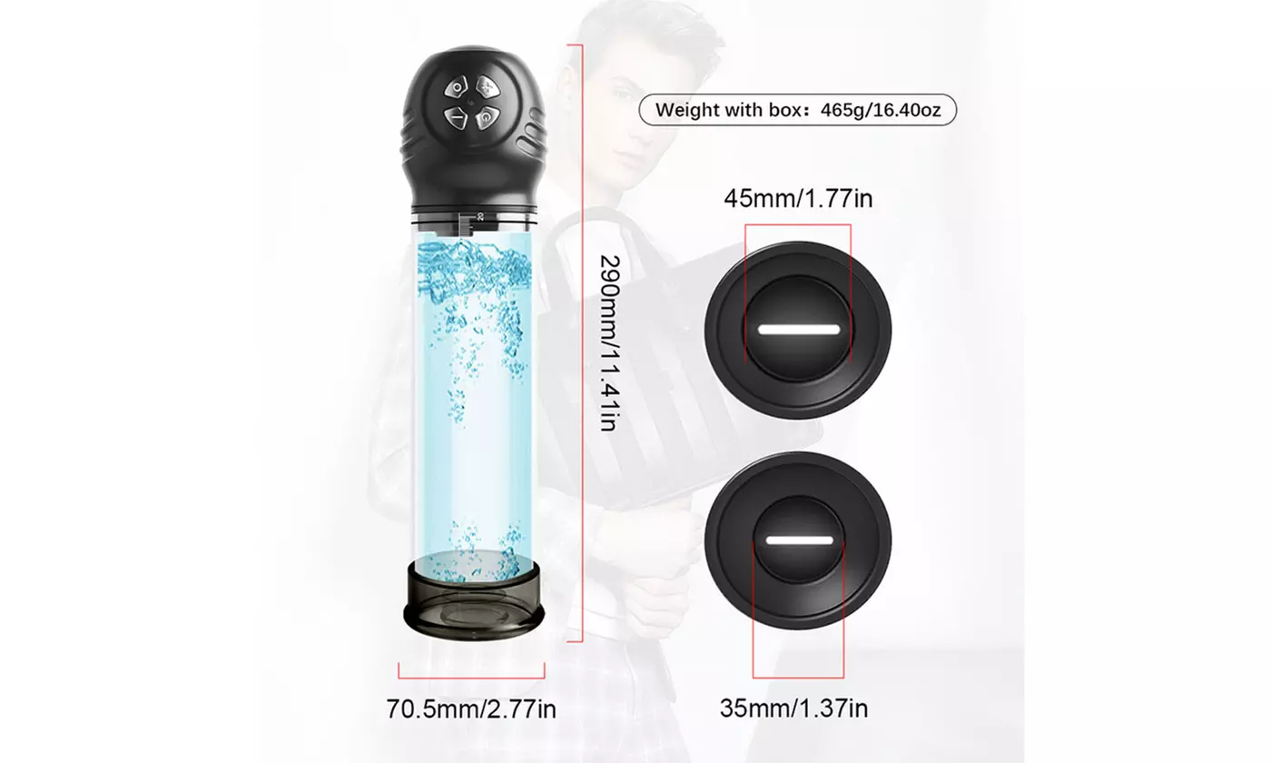 Enlargement Enhancer Electric Vacuum Water Pump Penis Pump
