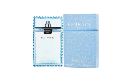 Versace Eau Fraiche 6.7 Oz/ 200 Ml Eau De Toilette Spray For Men Men Spray Fresh Eau De Toilette 6.7 Oz/ 200 Ml