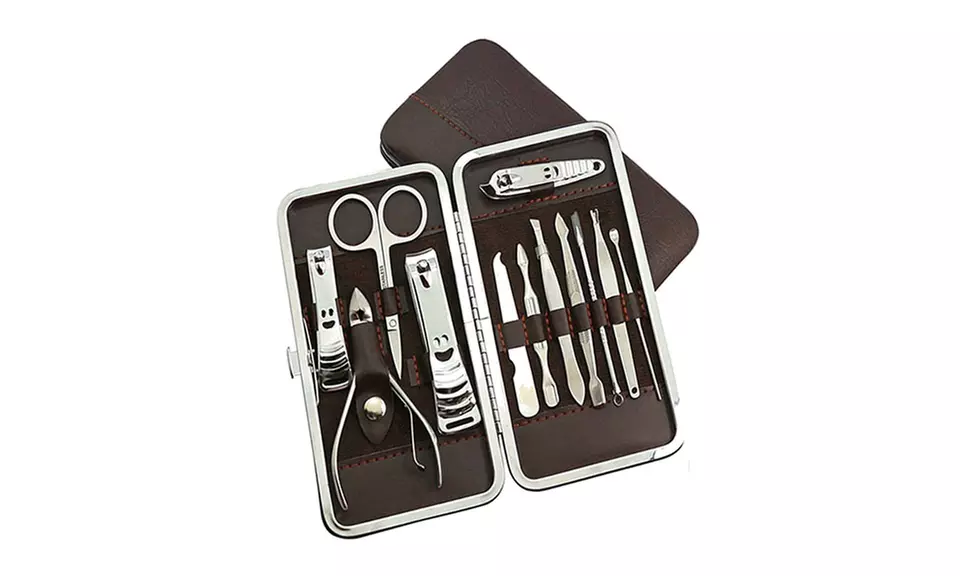 Manicure Set Stainless Pedicure Care Tools Nail Scissors Kit - Second Medium