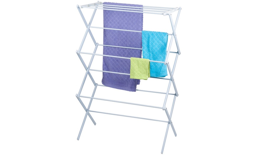 Lavish Home 3-Tier Laundry Drying Rack | Groupon