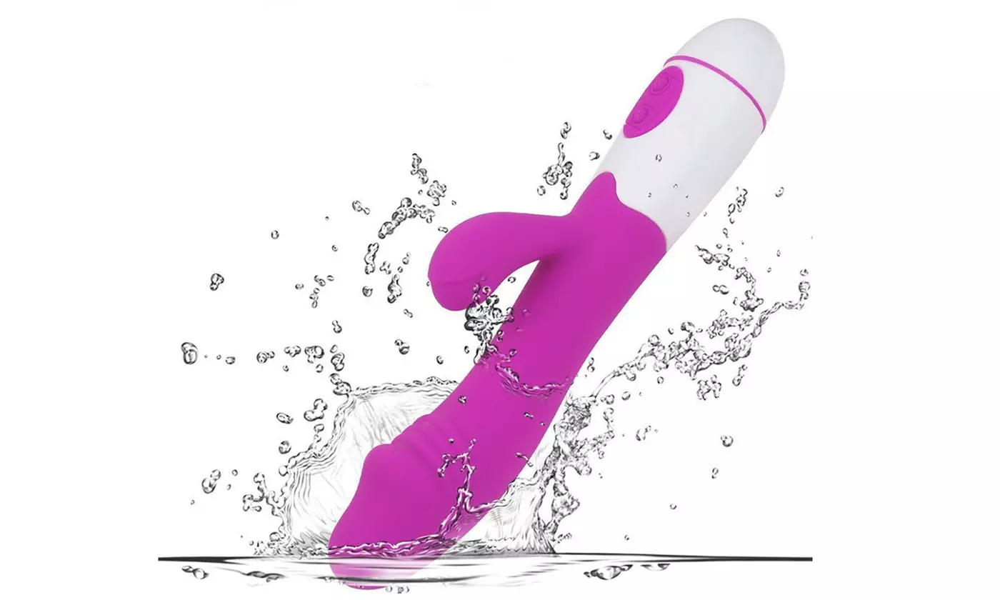 Wireless Waterproof Dildo Rabbit Vibrator 30 Speed G-spot Clitoris Stimulator
