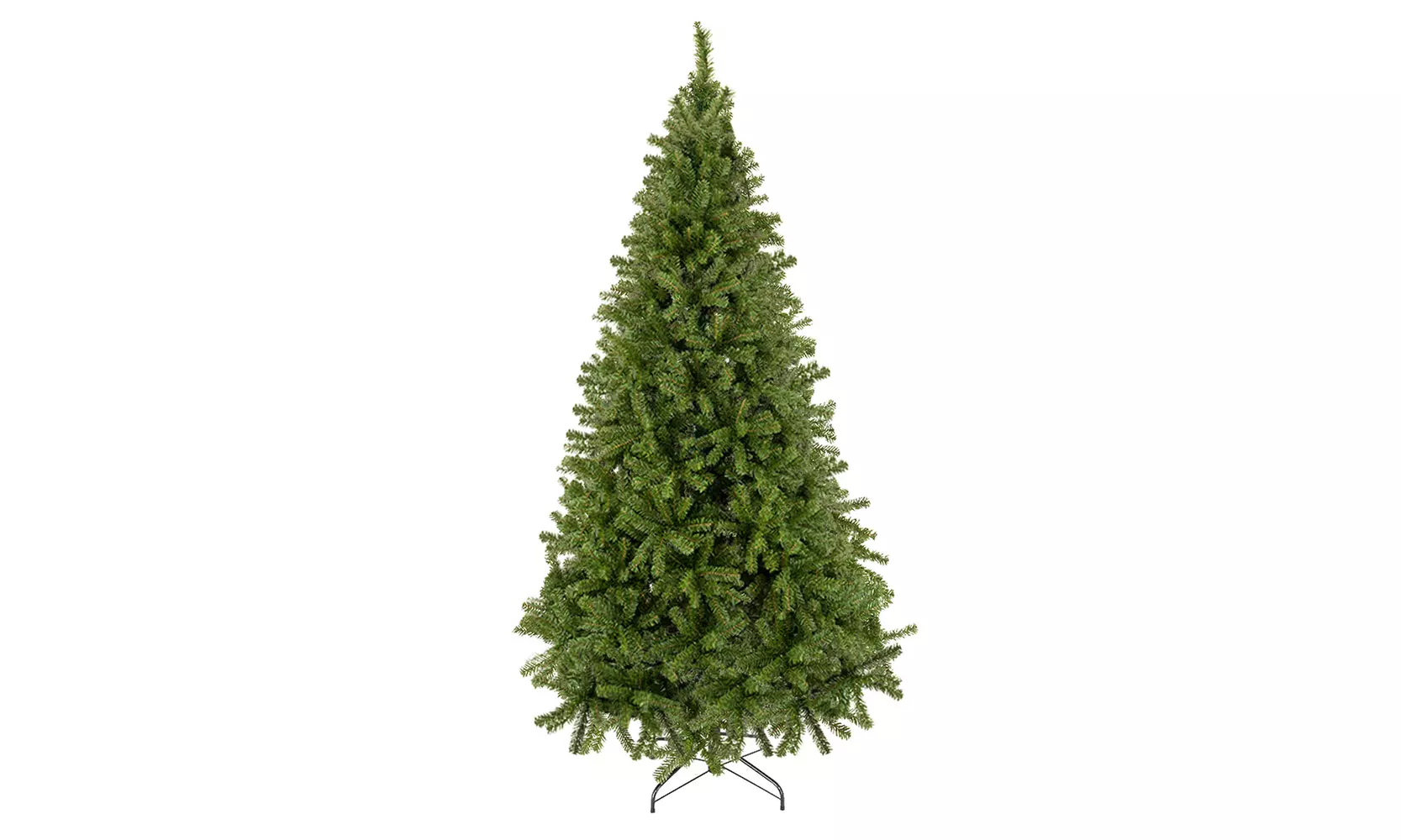 7.5FT Unlit Artificial Full 1450 Branches Christmas Pine Tree Sturdy Metal Legs  - Second Medium