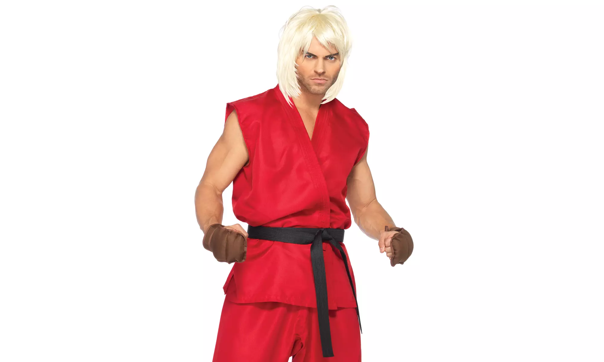 Leg Avenue Men's Street Fighter Ken Costume - Primary Image