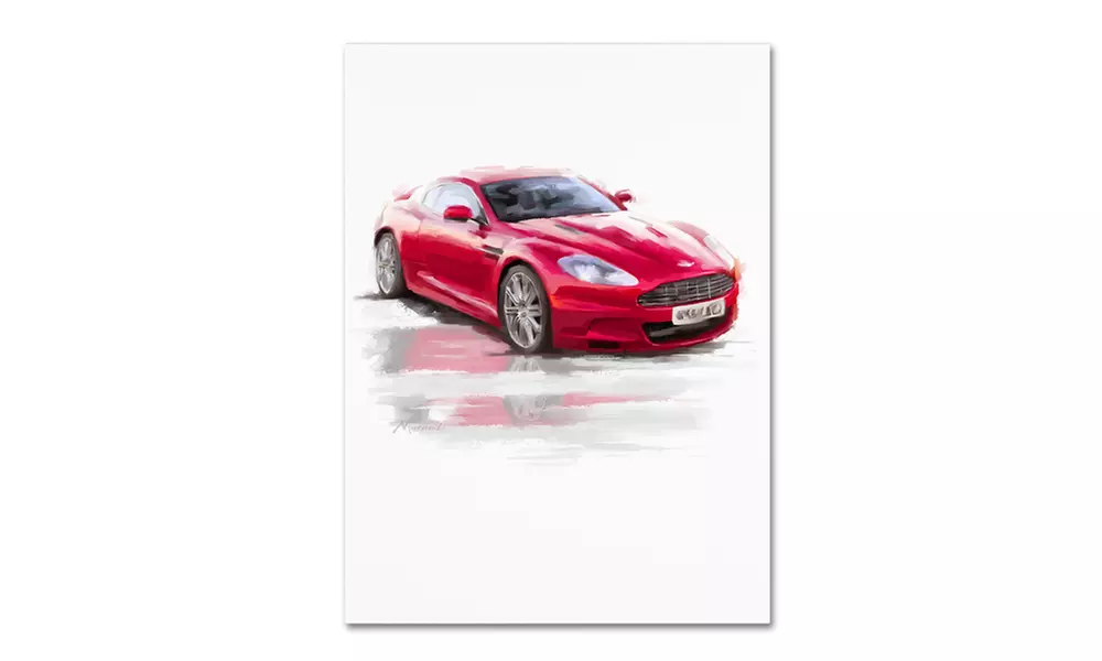 The Macneil Studio 'Aston Martin' Canvas Art - Primary Image
