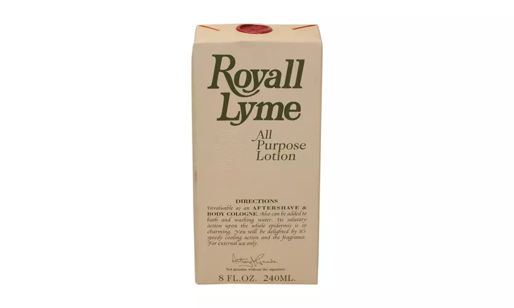 Royall Lyme Of Bermuda All Purpose Lotion 8.0 Oz / 240 Ml For Men - Second Medium