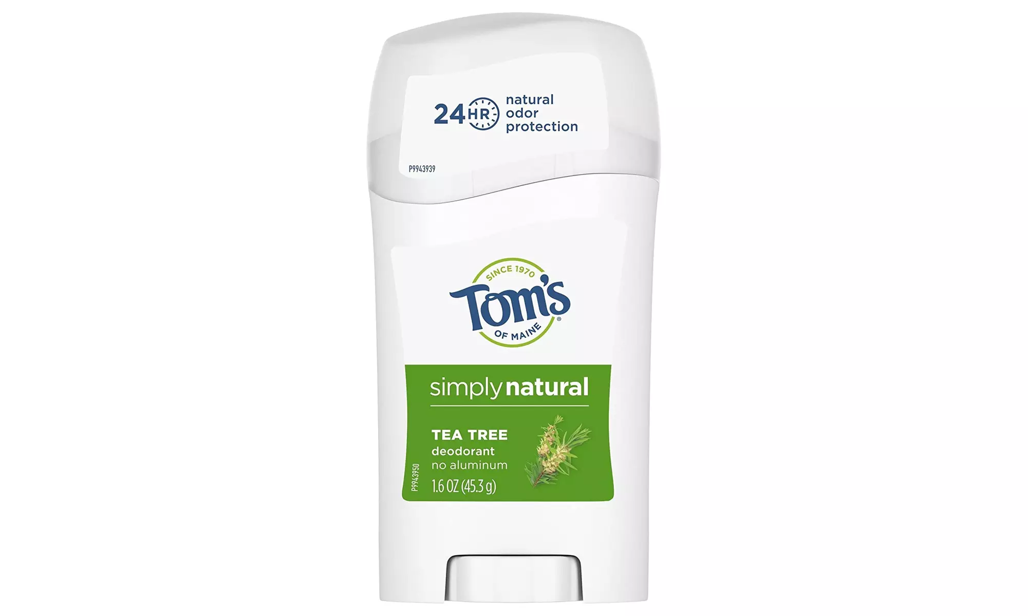 Tom's of Maine Simply Natural Aluminum-Free Deodorant, Tea Tree, 1.6 oz. - Primary Image