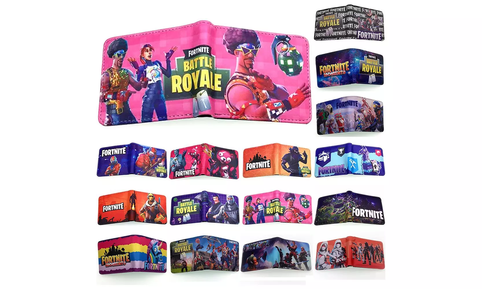 Fortnite Game Cartoon Figure Toys Action High Quality Wallet - Primary Image