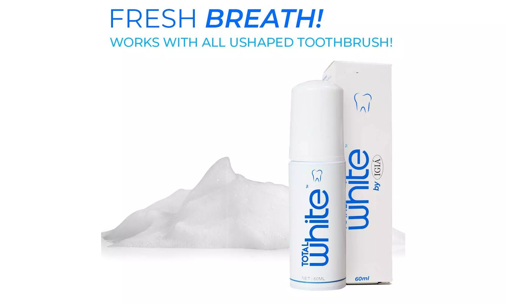 IGIA Total White Foaming Toothpaste - Second Medium