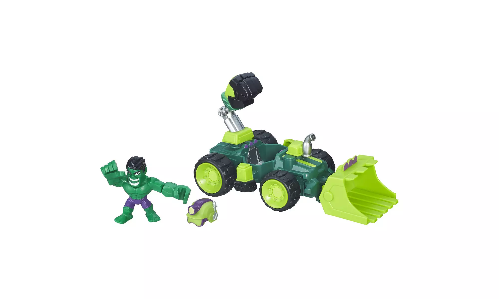 Marvel Super Hero Mashers Hulk SMASH-DOZER Vehicle and Figure - Primary Image