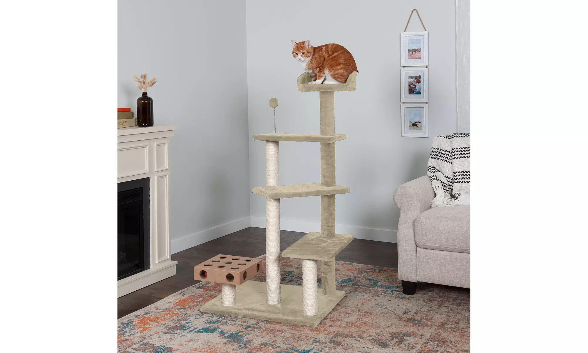 Tiger Tough Cat Play Stairs Playground - Primary Image