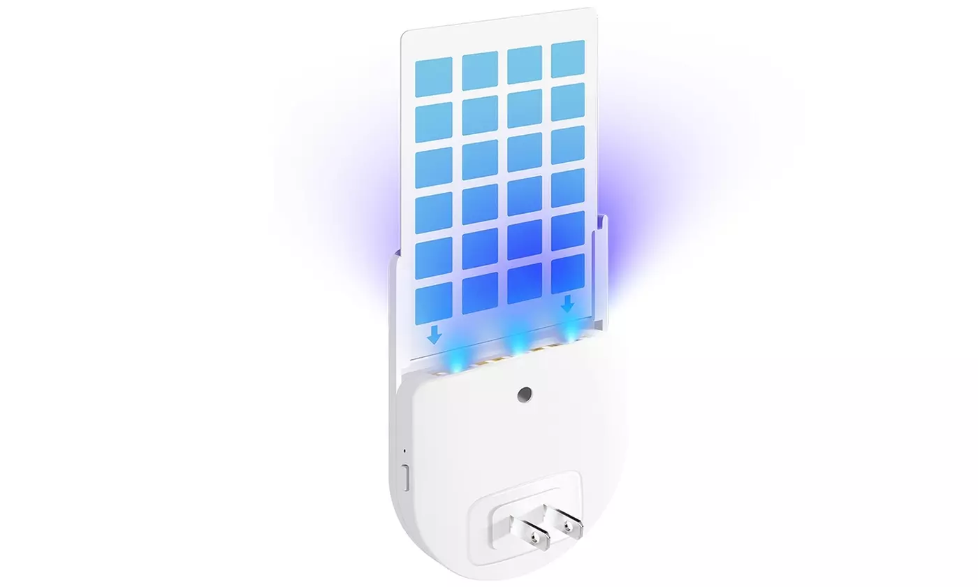 iMounTEK Plug-In Indoor Flying Insect Trap with UV Light and Glue Boards