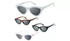 Vintage Model 260 Cat Eye Fashion Sunglasses (4 in 1)