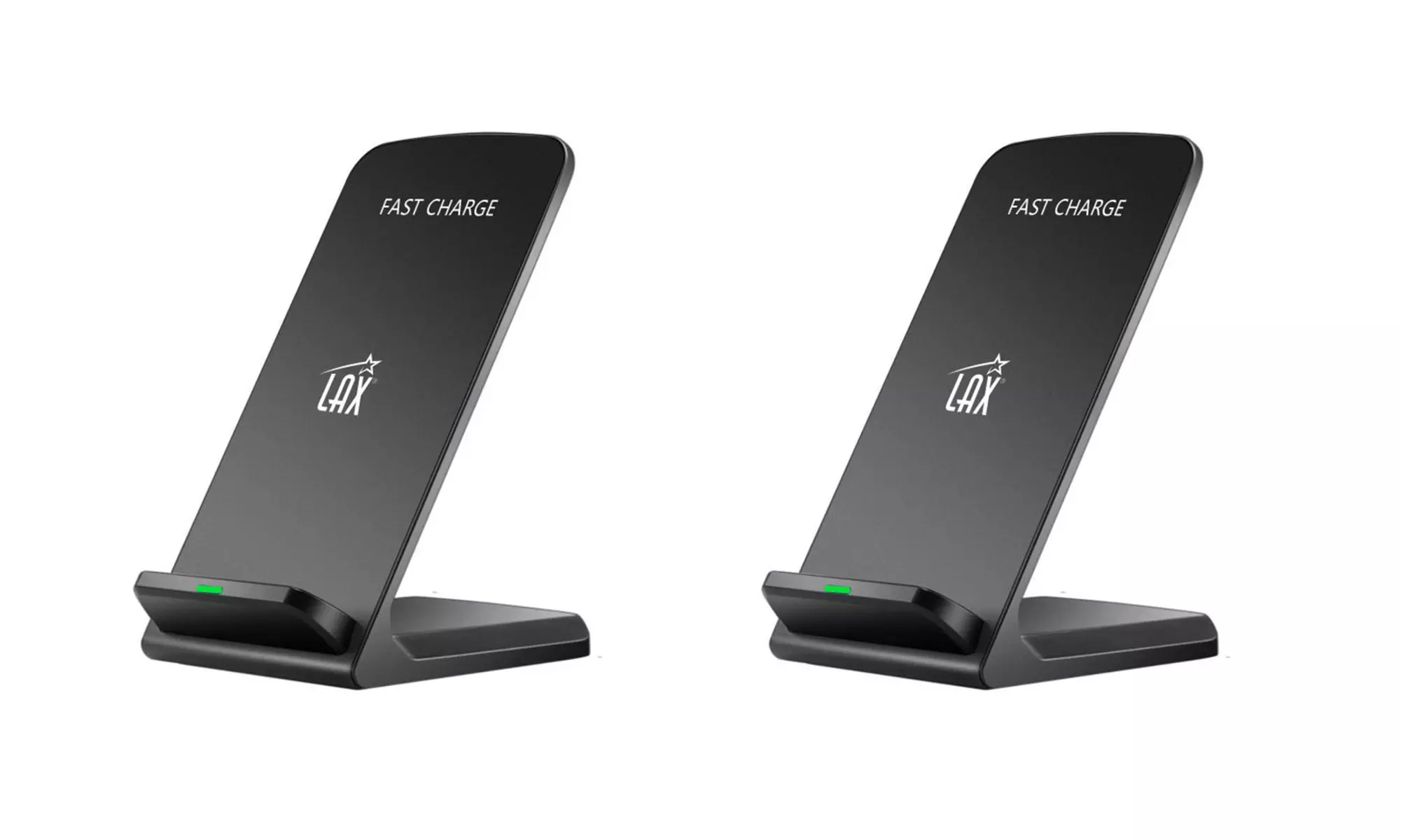 LAX Gadgets Qi Fast Wireless Charger Rapid Charging Stand