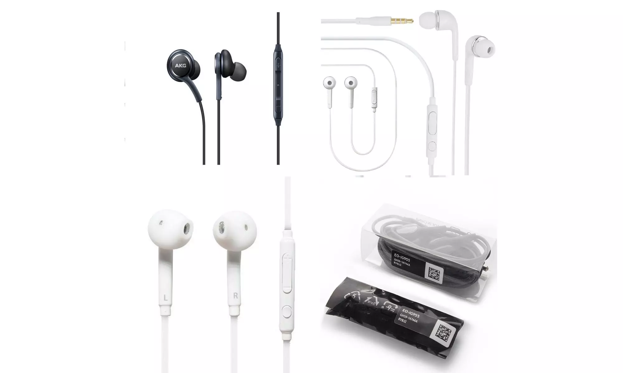 Samsung Galaxy headphones headset 3.5mm S7 Active In-Ear Headphones with Remote - Primary Image