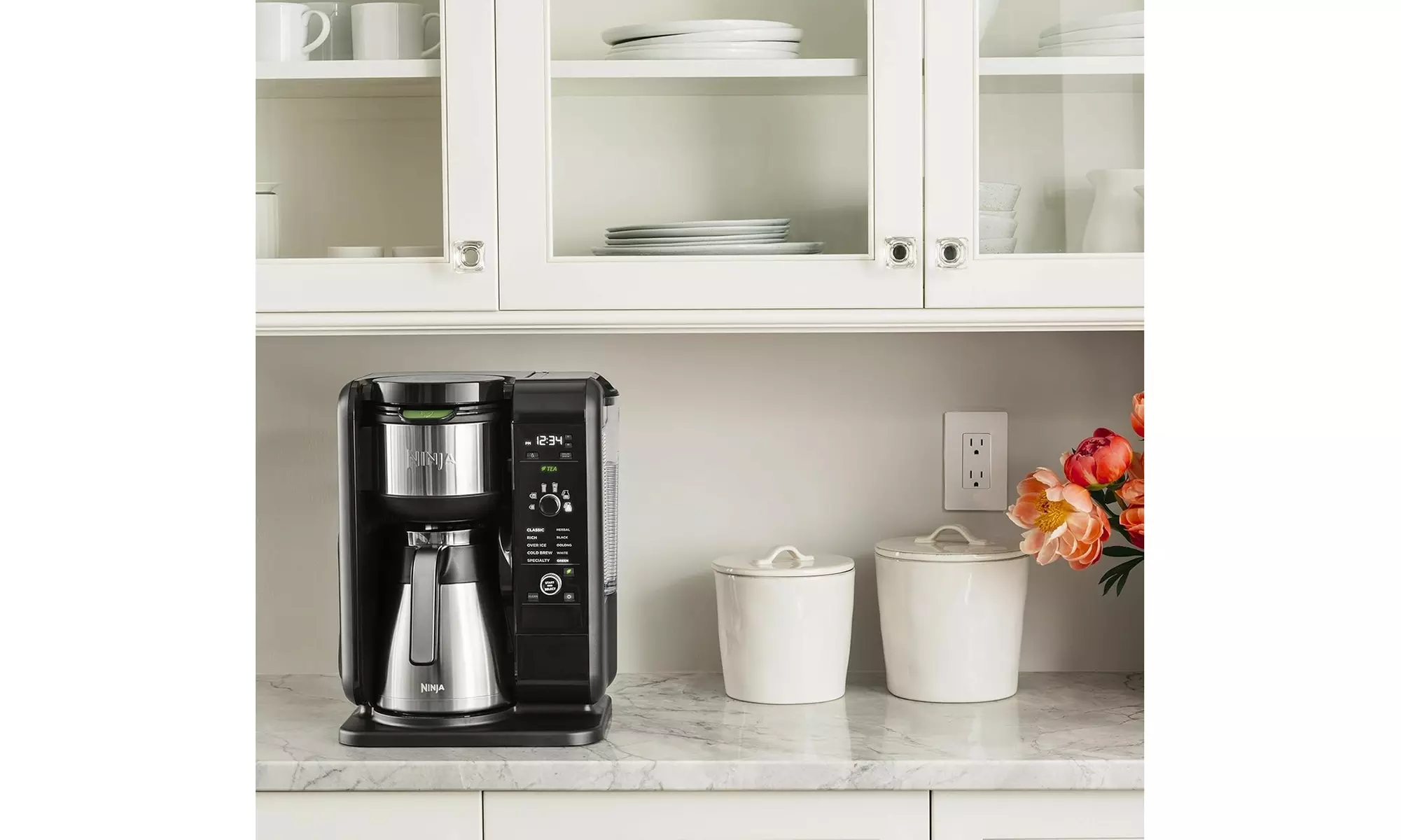 Ninja CP307 Hot & Cold Brew Coffee Maker, 10-Cup Thermal Carafe, Black