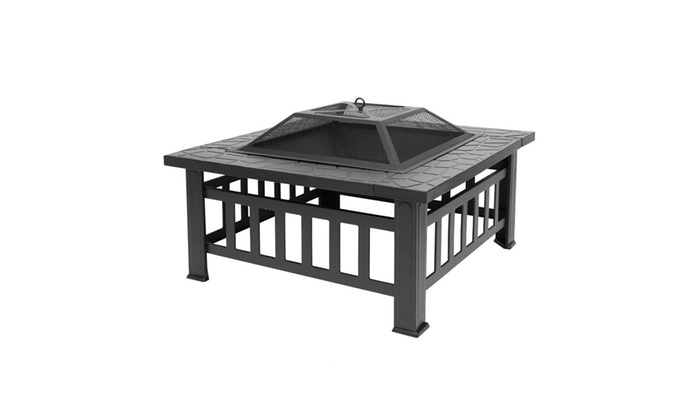 Up To 40 Off On Wood Burning Fire Pit Outdoor Groupon Goods