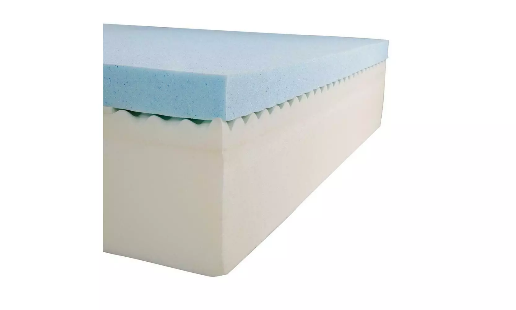 New Mattress 14" Inch Cozy Cool Medium Memory Foam 2 Free Pillows Queen Size - Second Medium