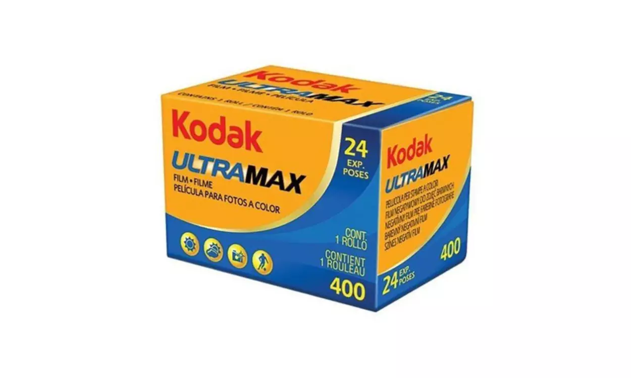 Fujifilm PRE-PAID Processing Mailer for 1 Roll Kodak UltraMax 400 Film (24 Exp) - Second Medium