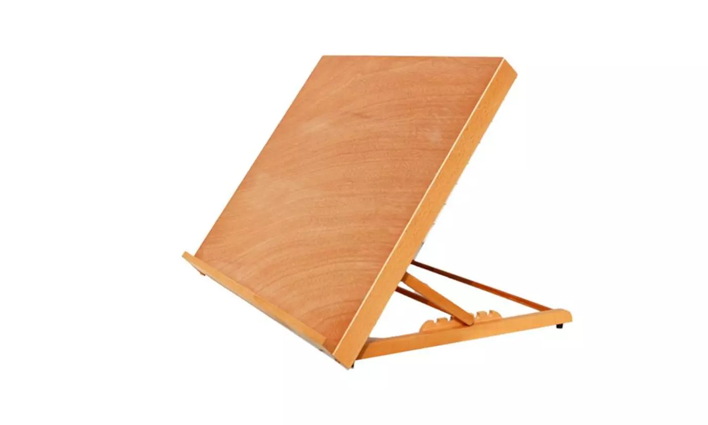 Portable Drafting Table Height-adjustable Wood Desk Easel - Primary Image