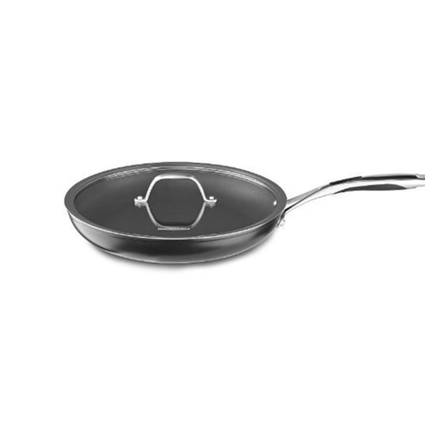 Kitchenaid Kch112klkd Anodized Nonstick 12 Inch Skillet With Glass Kitchenaid Kch112klkd Anodized Nonstick 12 Inch Skillet With Glass Lid Groupon