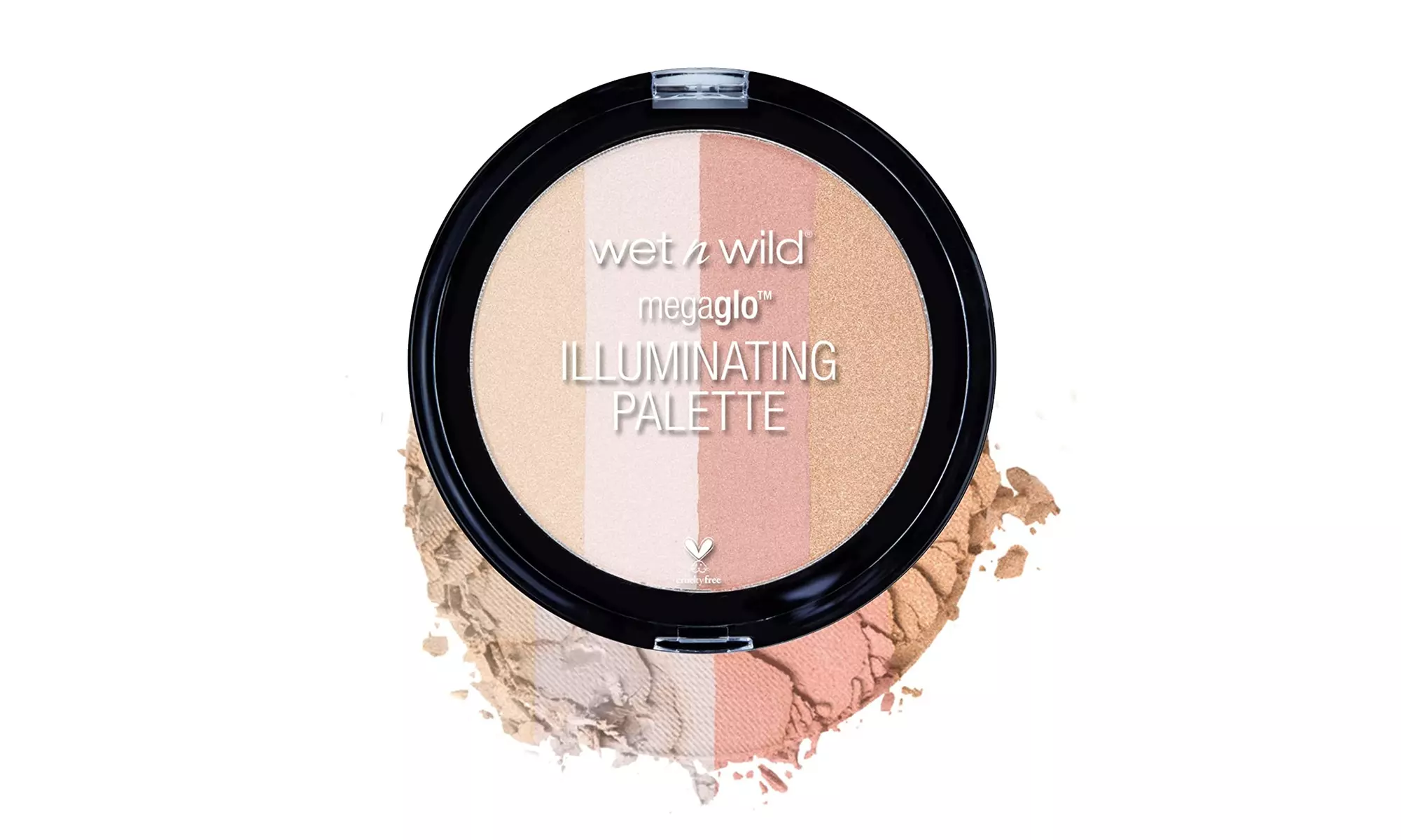 Wet n Wild MegaGlo Illuminating Palette Catwalk Pink,0.4 Ounce - Second Medium