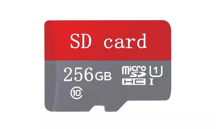 256GB Original Flash Memory Micro SD Card Class10 TF Card Memory Card - Primary Image