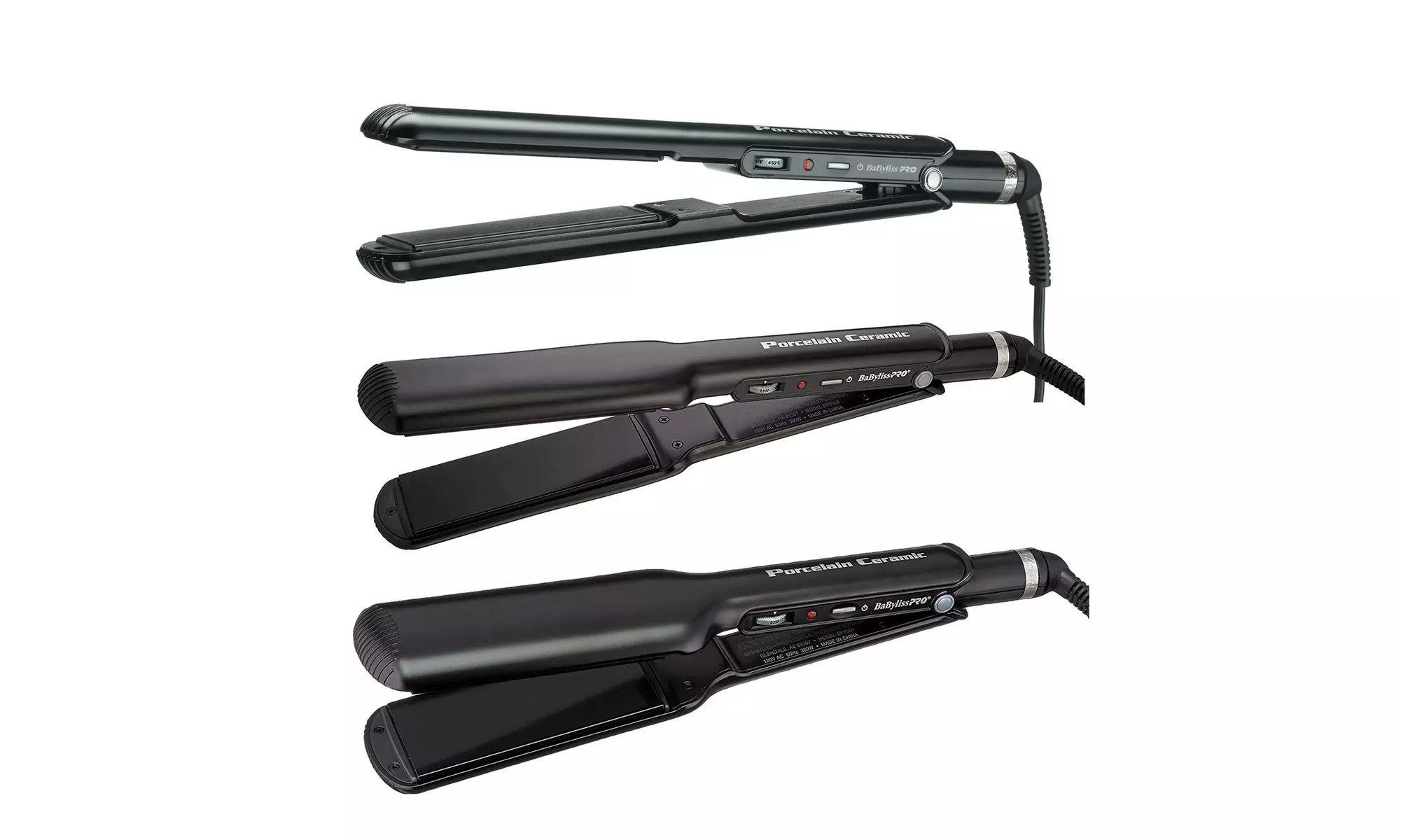 BaBylissPRO Porcelain Ceramic Straightening Iron - Primary Image