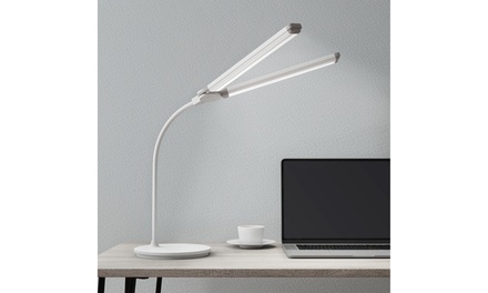 Desk Lamp Dual Light Bar 4 Level Dimming Natural White Sunlight LED ...