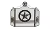 Lone Star Fireplace Screen