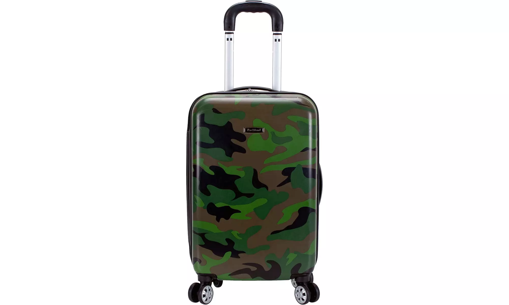 Rockland Safari Hardside Spinner Wheel Luggage, Camouflage, Carry-On 20-Inch  - Primary Image