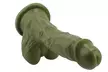 8 inch Realistic Dildo with Suction Cup, Beige color - Second Medium