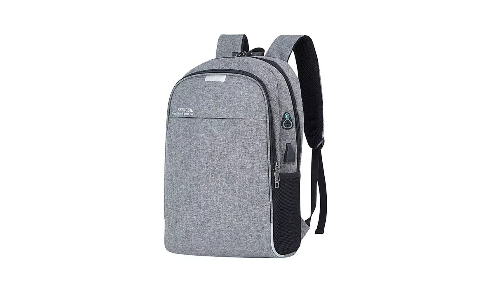 US Waterproof Anti Theft College Backpack Laptop Backpack With USB Charging Port