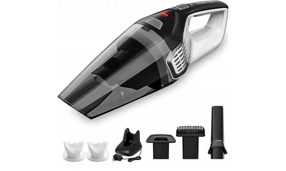 Homasy Portable Handheld Vacuum Cleaner, Cordless, Powerful Cyclonic Suction  - Primary Image
