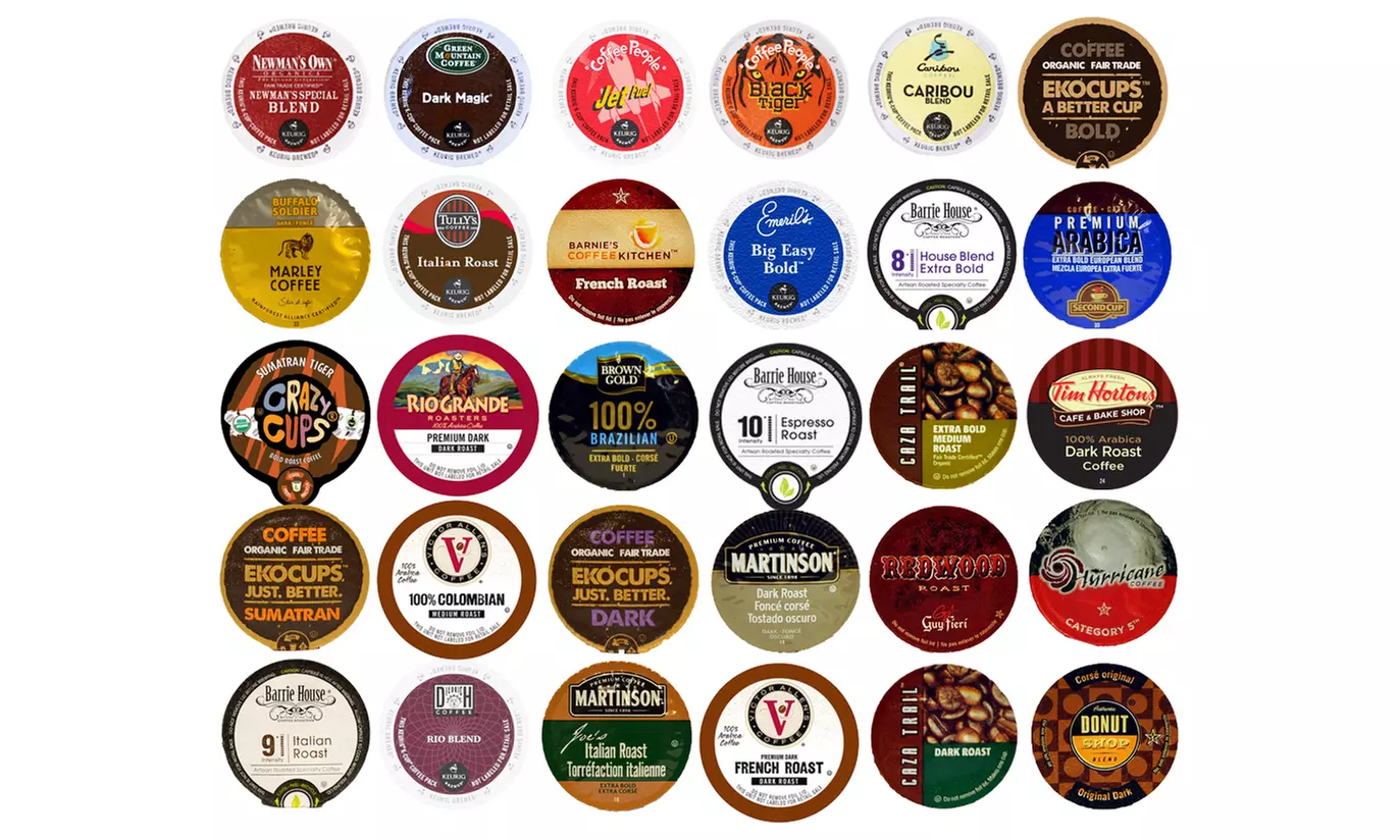 Crazy Cups Bold Single-Serve Coffee Sampler (30-Count) - Second Medium