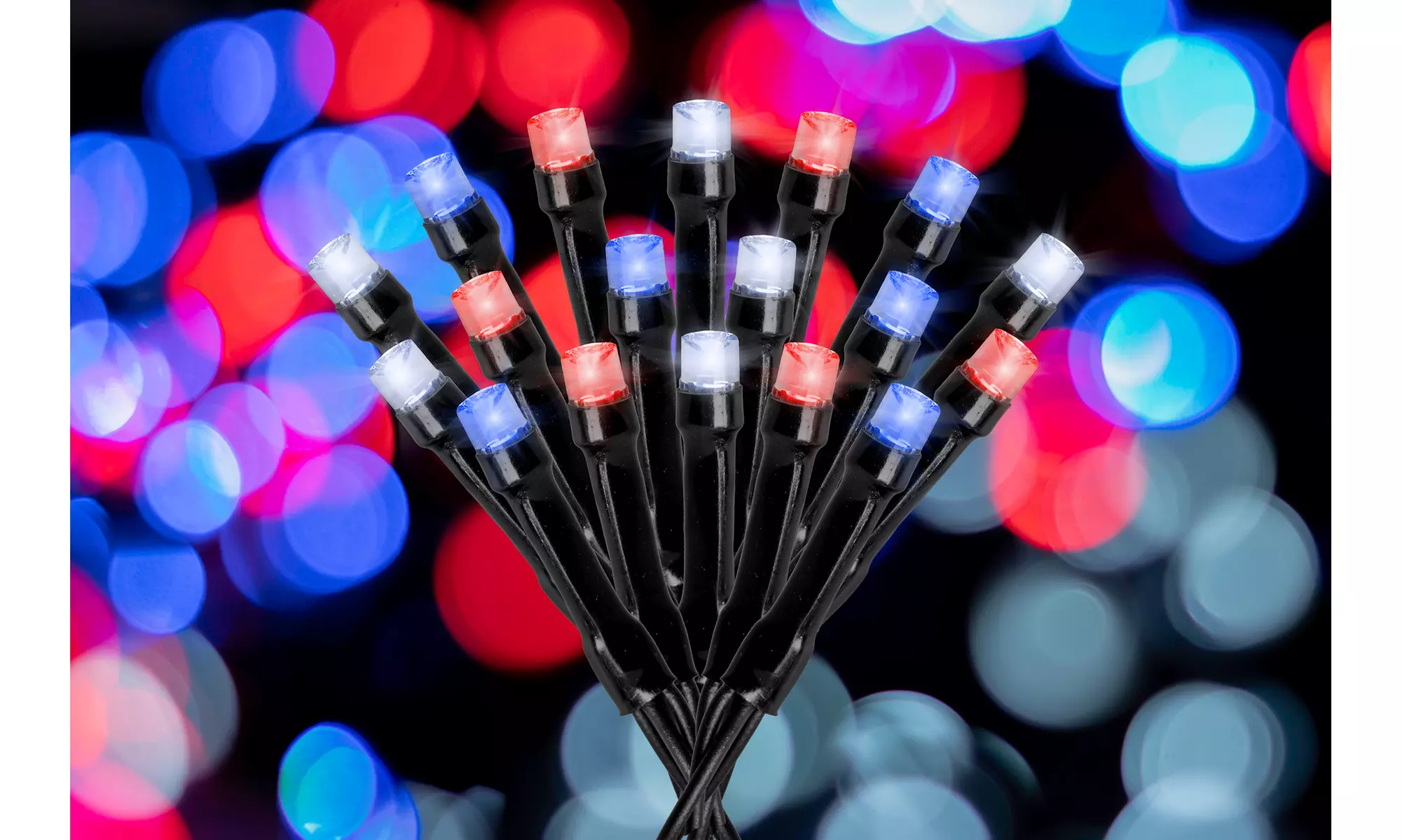 125LED Solar Powered String Lights. Multiple Colors & Quantities Available. 