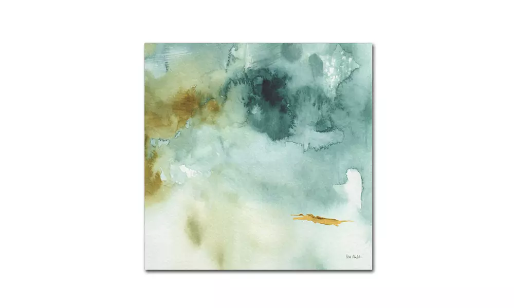 Lisa Audit 'My Greenhouse Abstract IV' Canvas Art - Second Medium