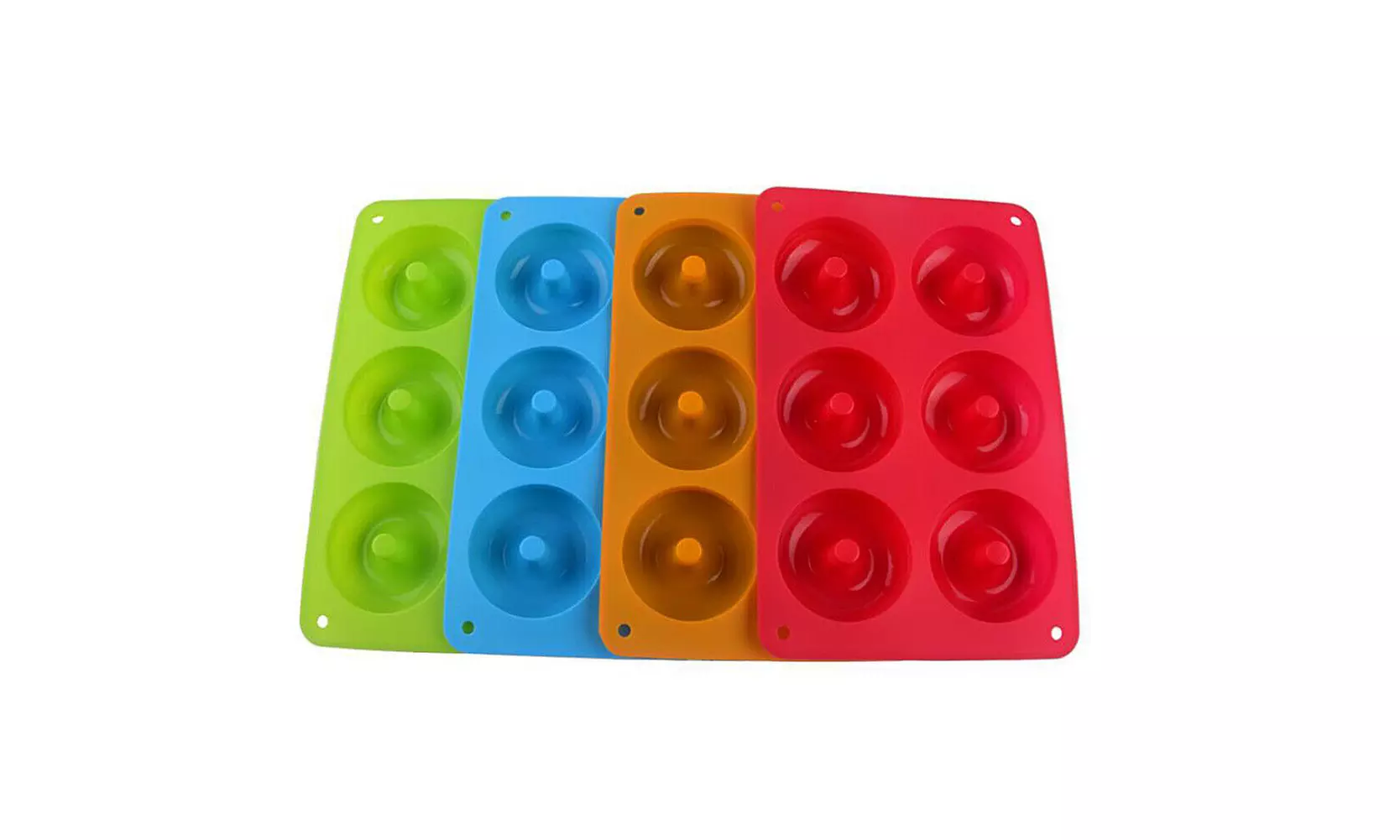 Silicone Donut Mold Donut Mould Pan Baking Tray Bagels Cake Biscuit Muffins