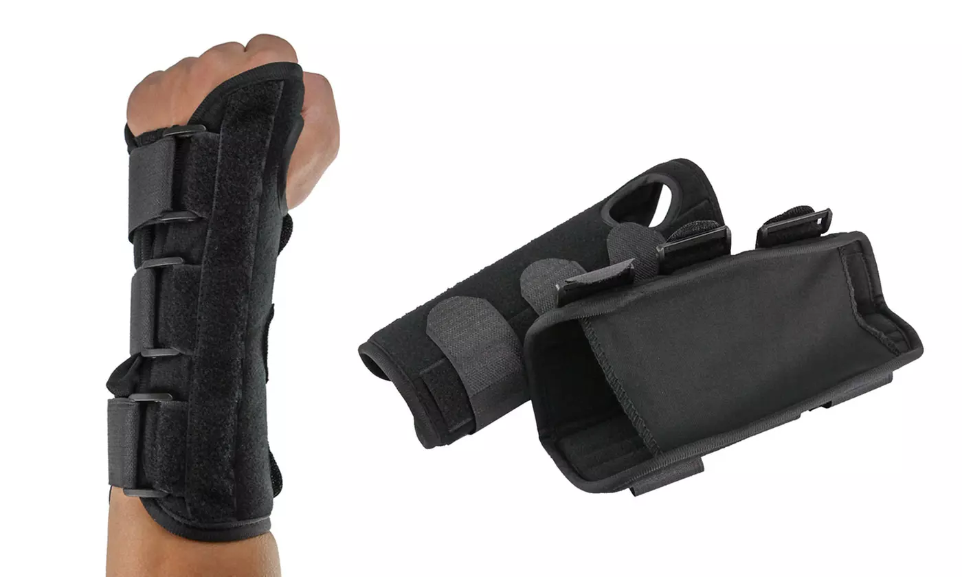 Medical Breathable Carpal Tunnel Splint Wrist Support Brace Arthritis Sprain - Primary Image