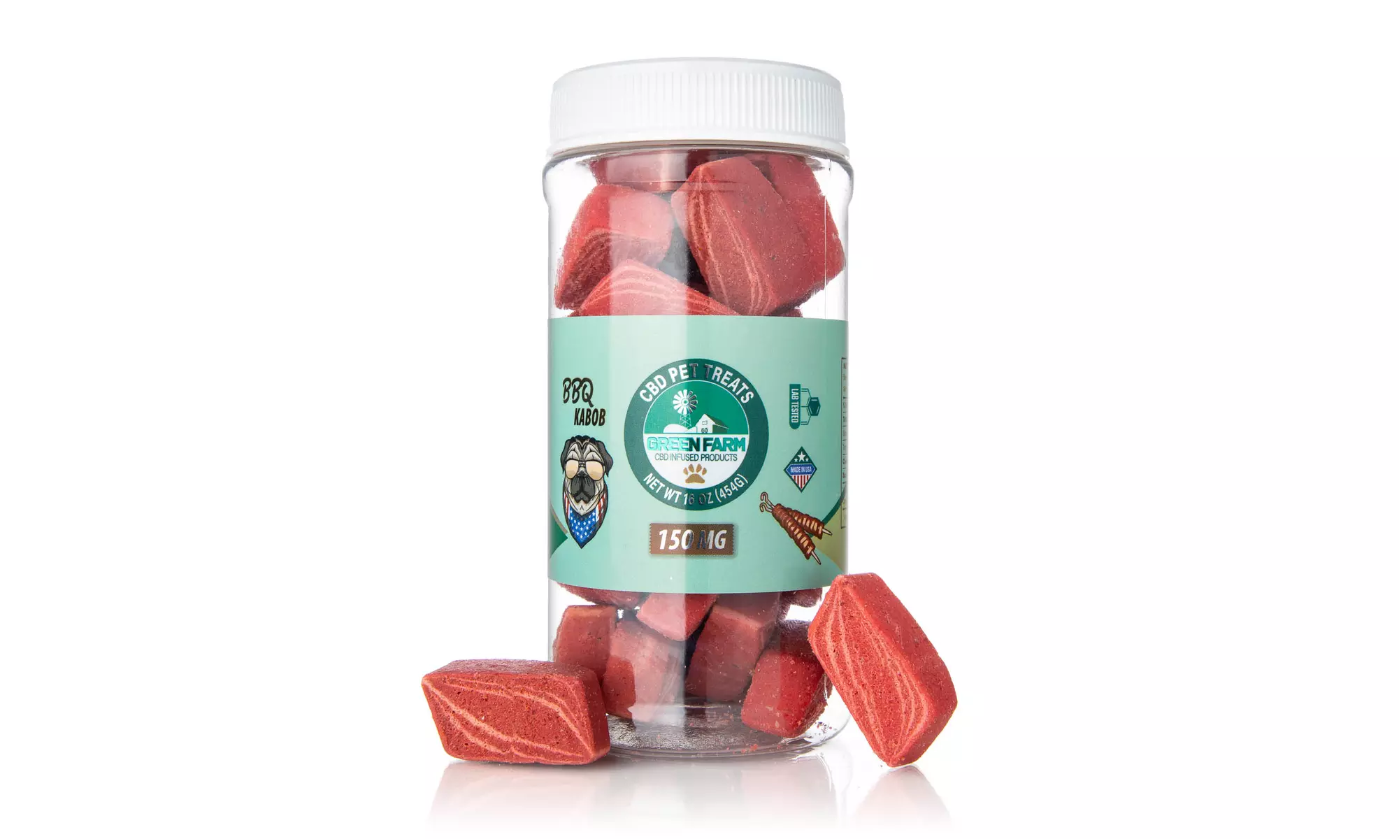 Delicious CBD Dog Treats for Fur-Babies of all sizes from Green Farm