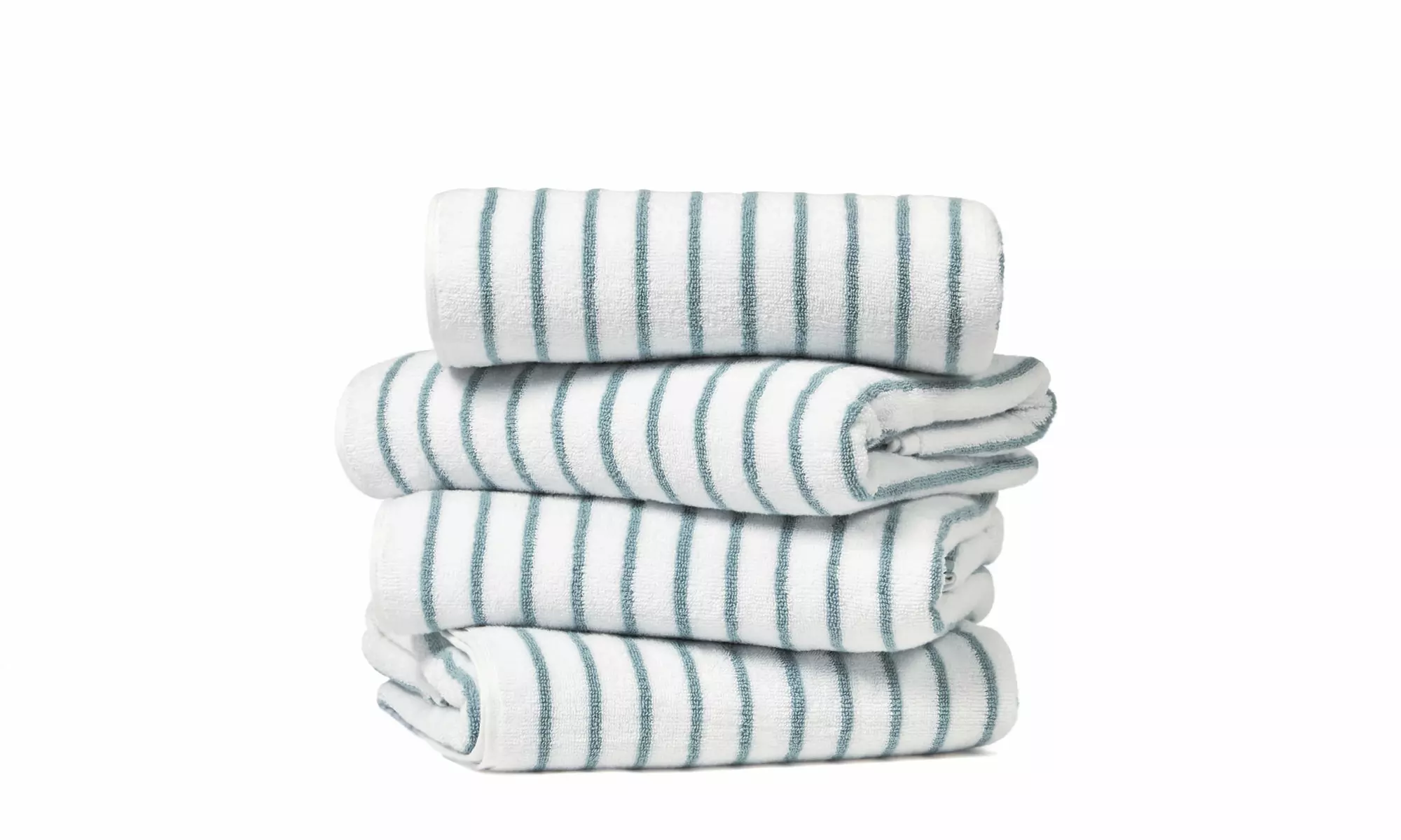 2-4pk Cabana Stripe Beach Towels - 100% Cotton and Highly Absorbent 30"x70"