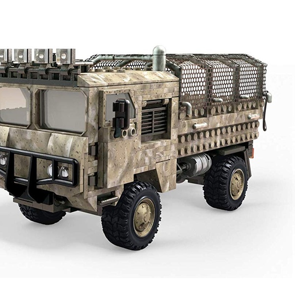 mega construx call of duty heavy tactical cargo truck