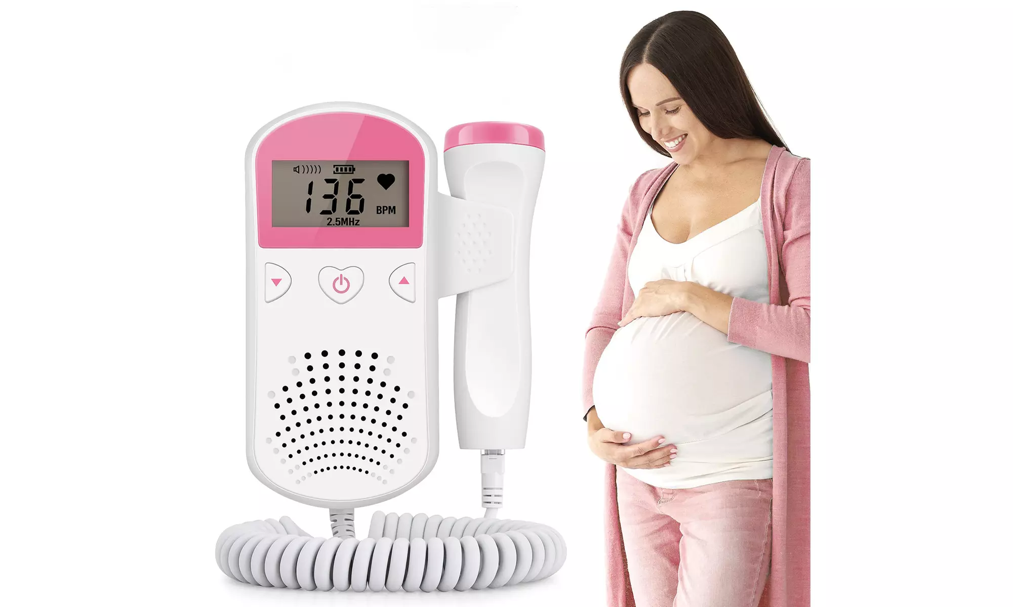 Fetal Doppler For Pregnancy Heartbeat At Home - Primary Image