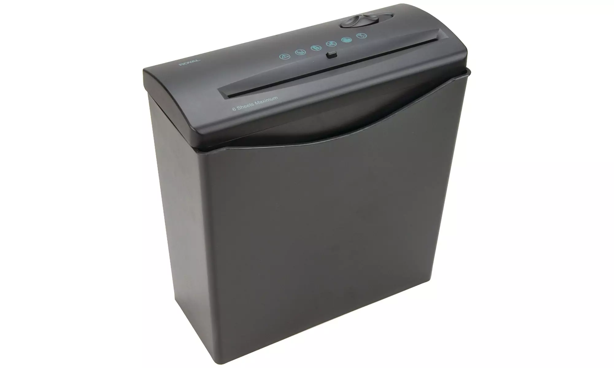 Royal 16999U JS55 6-Sheet Shredder with Basket - Primary Image