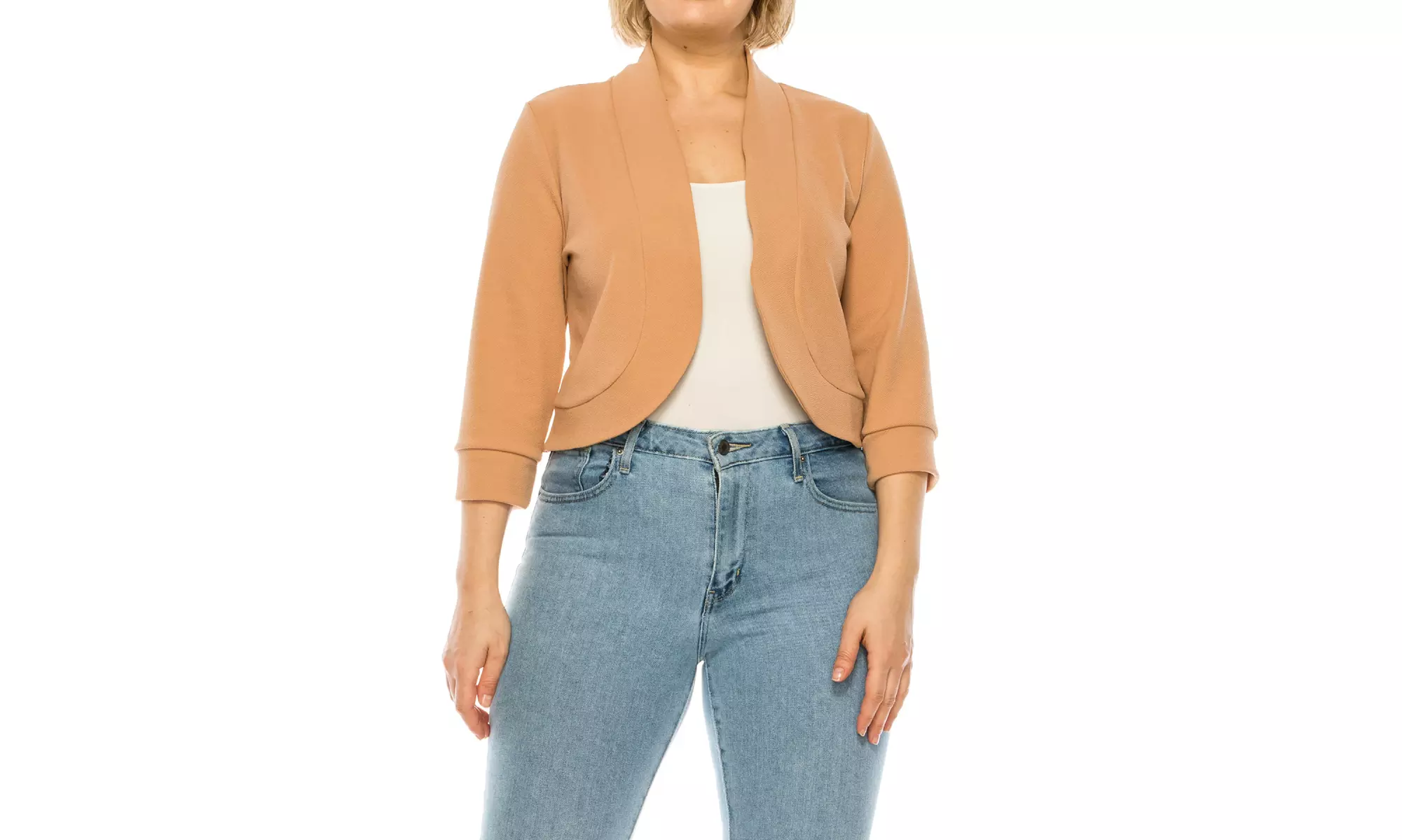 Women's Casual Plus Size Blazer Jacket