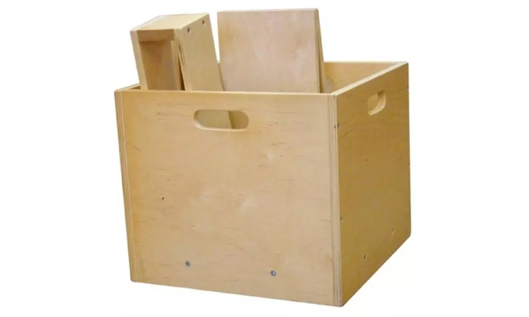 A  Childsupply F8823 Block Cart with Casters - Primary Image