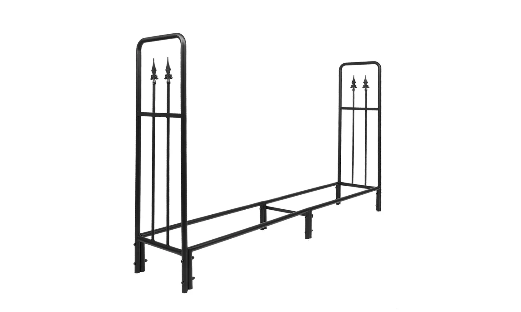 Double Row Splicing Firewood Holder Black - Second Medium