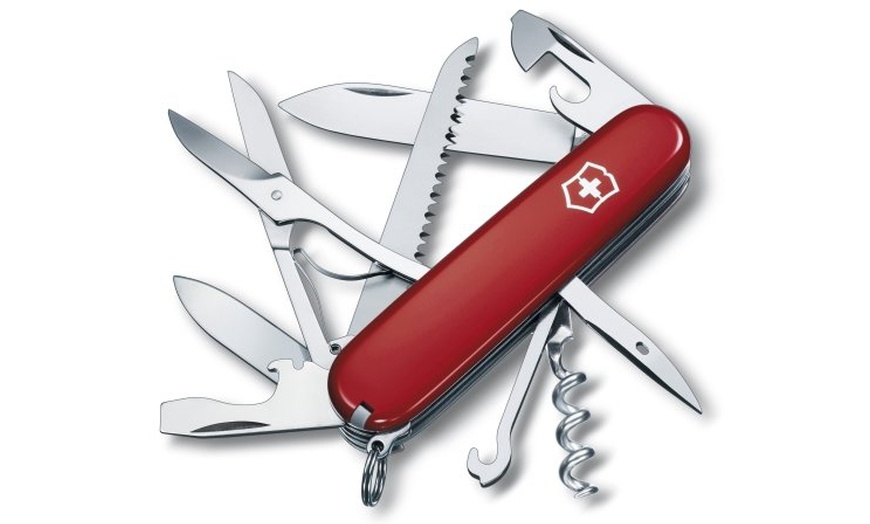 Victorinox 53201 Multi-Tool Huntsman Swiss Army Pocket Knife (Red ...